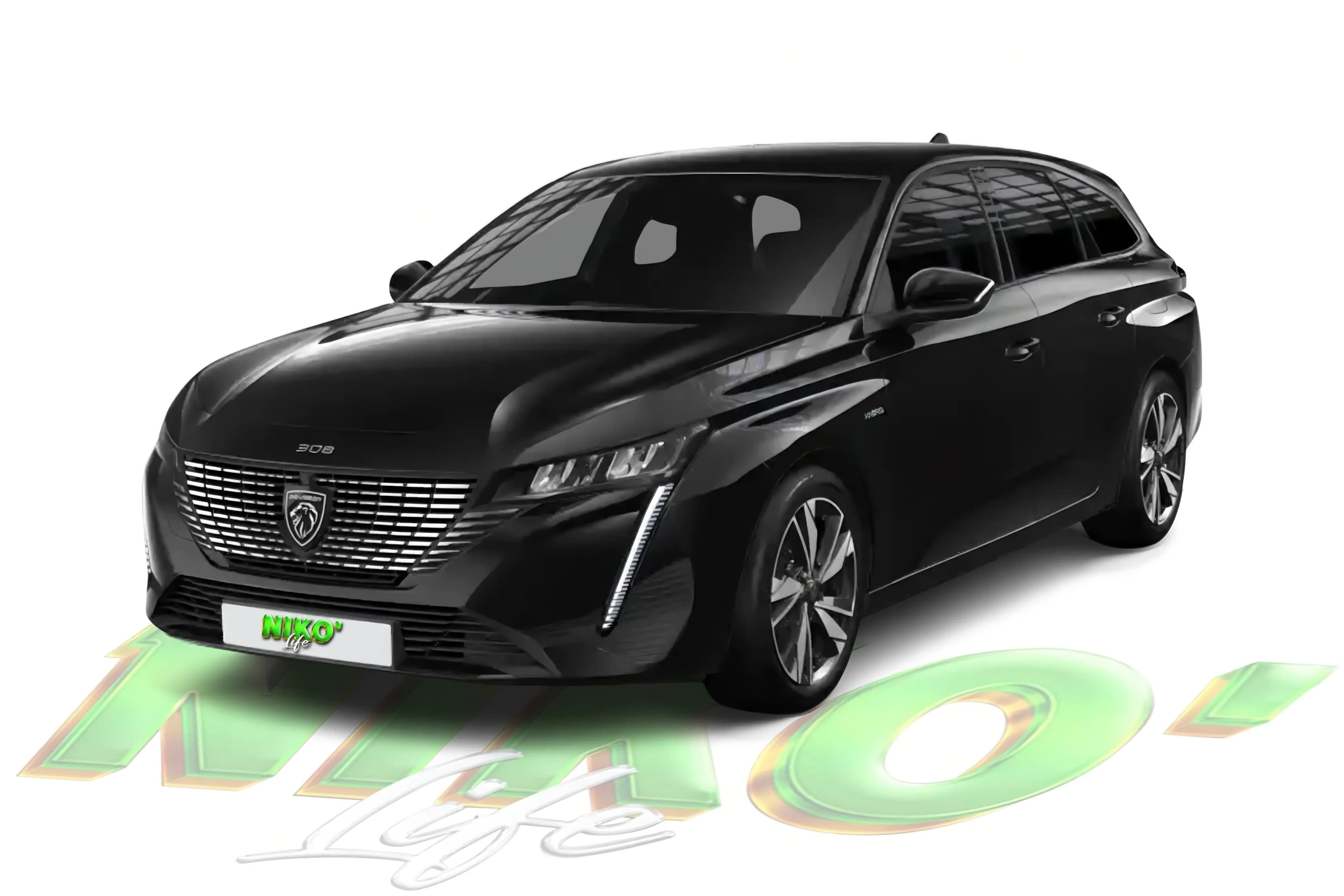 Peugeot 308  Noir