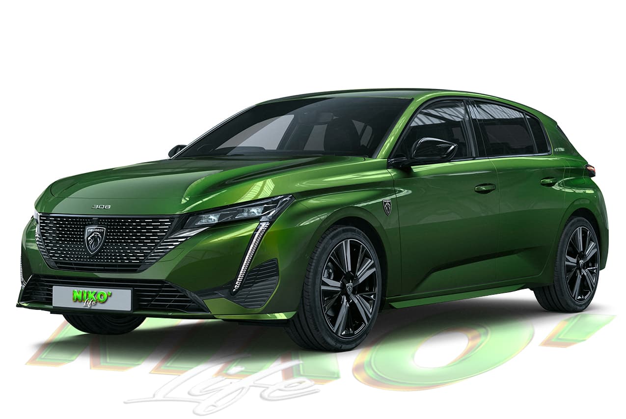 Peugeot 308  Vert