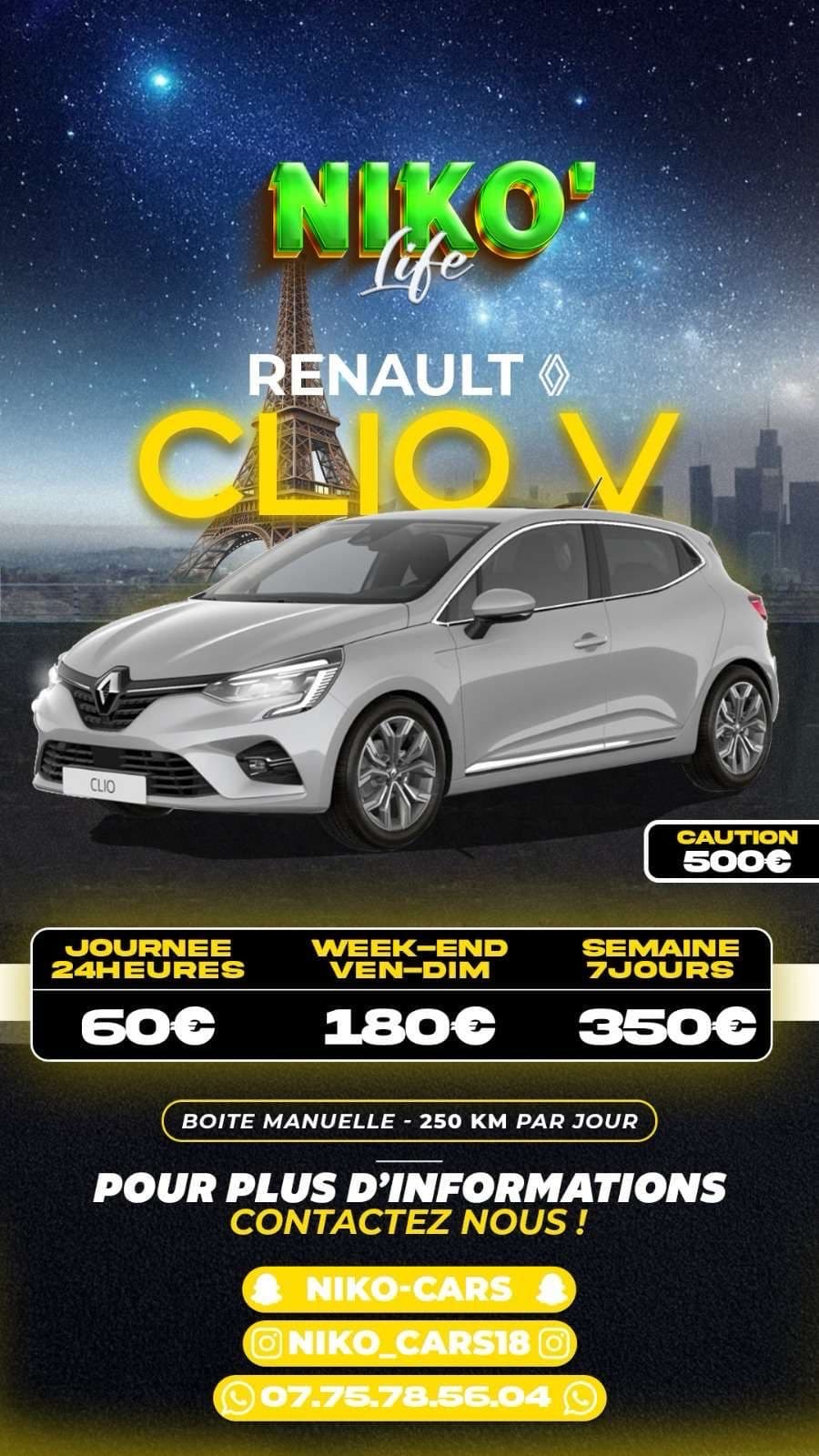 Renault Clio 5  Gris